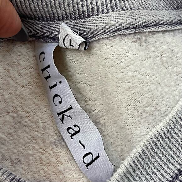 Chicka-D TCU Long Sleeve Top Women’s size large - Picture 5 of 5